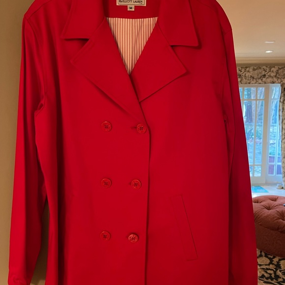 Elliott Lauren Jackets & Coats Elliott Lauren New Red Blazer Poshmark